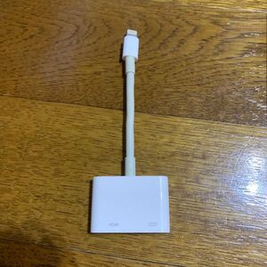 Apple 純正Lightning -Digital AVアダプタ　HDMI交換