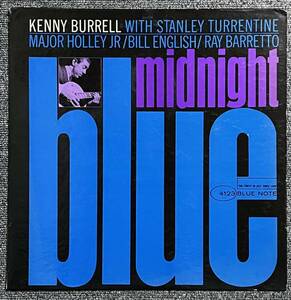 【オリジナル】『 Midnight Blue 』Kenny Burrell Stanley Turrentine Ray Barretto ケニー・バレル スタンリー・タレンタイン