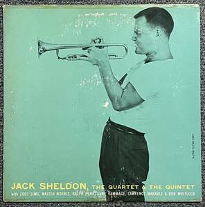 【オリジナル/極美盤】『 The Quartet & The Quintet 』Jack Sheldon Zoot Sims Lawrence Marable ジャック・セルドン ズート・シムズ