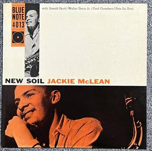 【オリジナル/極美品】『 New Soil 』Jackie McLean Donald Byrd Pete La Roca ジャッキー・マクリーン ドナルド・バード