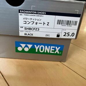 YONEX ヨネックス パワークッションコンフォートZ (SHBCFZ3) 色 : ブラック サイズ : 25.0 新品未使用