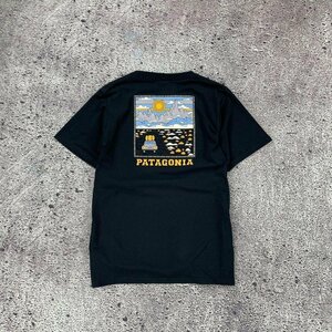 1000円スタート　パタゴニア patagonia Tシャツ　半袖　丸首　背中イラスト　コットン　シンプル　男女兼用　XS-3XL サイズ選択可能　TT165