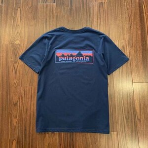 1000円スタート　パタゴニア patagonia Tシャツ　半袖　丸首　背中文字ロゴ　コットン　シンプル　男女兼用　S-3XL　サイズ選択可能　TT160