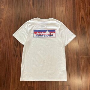 1000円スタート　パタゴニア patagonia Tシャツ　半袖　丸首　背中文字ロゴ　コットン　シンプル　男女兼用　S-3XL　サイズ選択可能　TT158