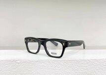 1000円スタート送料無料 MOSCOT モスコット ZOGAN 眼鏡フレーム 伊達眼鏡 セルフレーム フルリム 小顔効果 未使用 男女兼用 48mm TT130_画像1