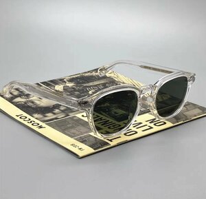 1000円スタート　送料無料　MOSCOT モスコット LEMTOSH レムトッシュ サングラス アイウエア 日焼け止め 小顔効果 未使用 男女兼用 TT46