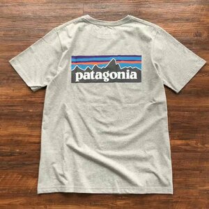 送料無料　パタゴニア patagonia Tシャツ　半袖　丸首　背中ロゴ　男女兼用　S-2XL　サイズ選択可能　56-60cm　TT7