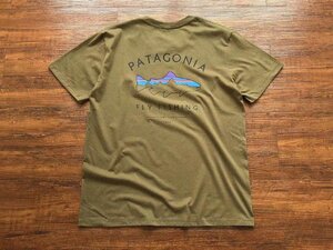 1000円スタート　送料無料　パタゴニア patagonia Tシャツ　半袖　丸首　イラスト　ロゴ　男女兼用　S-2XL　サイズ選択可能　56-60cm　TT15