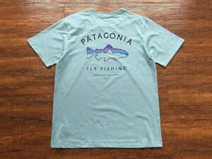 送料無料　パタゴニア patagonia Tシャツ　半袖　丸首　イラスト　ロゴ　男女兼用　S-2XL　サイズ選択可能　56-60cm　TT17