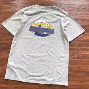 1000円スタート　パタゴニア patagonia Tシャツ　半袖　丸首　絵柄　文字　コットン　男女兼用　XS-3XL　サイズ選択可能　TT223