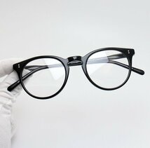 1000円スタート　送料無料　OLIVER PEOPLES オリバーピープルズ めがね セルフレーム フルリム 眼鏡フレーム 伊達眼鏡 未使用 美品 TT20_画像1