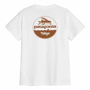 パタゴニア patagonia Tシャツ　半袖　丸首　イラスト　文字ロゴ　コットン　男女兼用　XS-3XL　サイズ選択可能　TT201