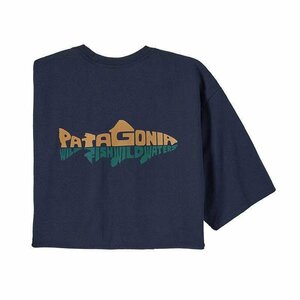 パタゴニア patagonia Tシャツ　半袖　丸首　ロゴ　文字　無地　シンプル　コットン　男女兼用　XS-3XL　サイズ選択可能　TT316