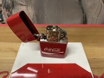 ★Coca-Cola Coke コカ・コーラグッズ ビンテージ雑貨 ジッポー風ライター　未使用_画像2