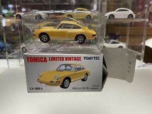 ★ビンテージトイ トミカリミテッドヴィンテージ ネオLV-86 ポルシェ911S 1968年式1/64 イエロー　開封品