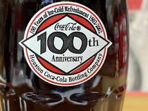 ★Coca-Cola Coke Coca-Cola 100周年記念　ガラスボトル　テキサス州　ヒューストン 237ml ボトル　未開栓　_画像6