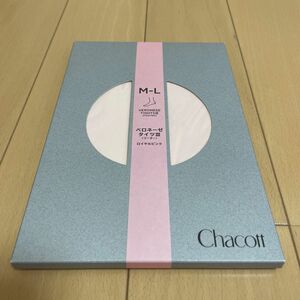 チャコット　ベロネーゼタイツⅢ フーター　バレエタイツ　タイツ　ロイヤルピンク　M Ｌ　新品未使用　 Chacott