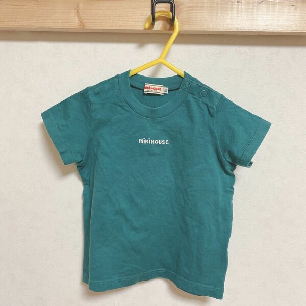 Tシャツ ミキハウス 80size 緑