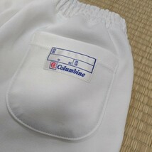 コロンバイン　体操服　ニット短パン　白　サイズ140used ベリーショート　股下5.5cm_画像5