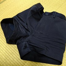 カンコースコーレ　ショート丈　小学生制服半ズボン　160Ａ　紺色　used　通学　短パン　股下7cm_画像2