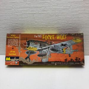 売切！１円スタート！モノグラム Monogram 1/48 FW190 フォッケウルフ FOCKE-WULF 絶版 当時物 プラモデル