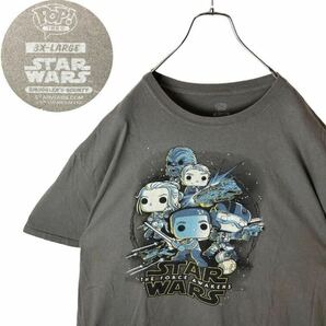 激レアデザイン古着！STARWARSデフォルメキャラTシャツ3XLビッグサイズ