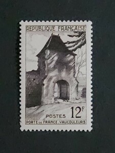  France 1952 year balk - rule. France castle .1 kind .NH