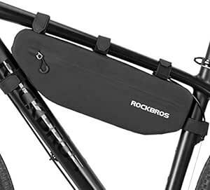 ROCKBROS(ロックブロス)フレームバッグ 自転車 バッグ 防水 ロードバイク 大容量 トライアングルバッグ 軽量 スリム 物