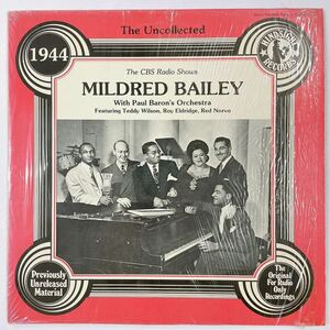 LP MILDRED BAILEY / THE UNCOLLECTED With Paul Barson's Orchestra