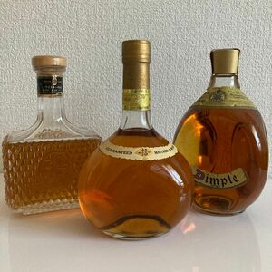 古酒 ウイスキー　まとめて　NIKKA 鶴　Dimple 