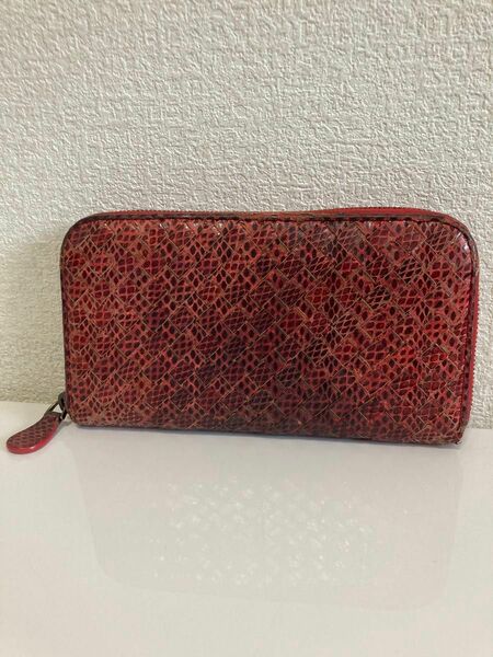 BOTTEGA VENETA ボッテガヴェネタ 長財布 レザーパイソン