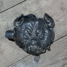 【Antique】~1940s Bulldog Ashtray ブルドッグ アッシュトレイ トレー 灰皿 葉巻 タバコ ヴィンテージ アンティーク C_画像1