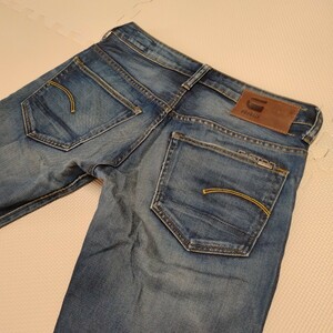 G-STAR RAW 3301 LOW TAPERED ジーンズ デニム ジーパン ボタンフライ ジースター ジースターロウ ジースターロゥ 紺 29