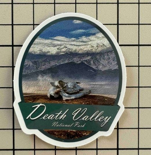 Death Valley 国立公園②海外旅行観光　防水ステッカーj