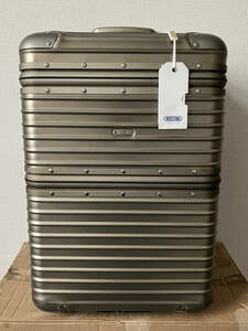  new goods unused goods RIMOWA TOPAS TITANIUM WINE CASE Rimowa topaz titanium wine case 