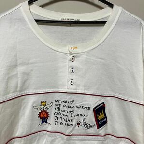 古着 Tシャツ ロンT ヘンリーネック 長袖 トップス