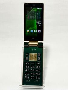 SHARP AQUOS SHF33 Royal зеленый au SIM разблокирован суждение 0galake-gala ho 