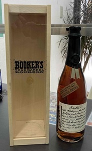 ★古酒 BOOKERS/ブッカーズ ノエ 7年 2014-06 / 7YRS 2MO 14DAYS 750ml 63.85% 木箱付 バーボン ウィスキー 箱あり★未開栓★②