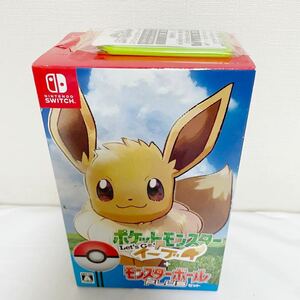 新品未開封品 ポケットモンスター Let's Go! イーブイ モンスターボール Plusセット- Switch スペシャルガオーレディスク 特典付き