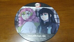 鬼滅の刃　Ufotable cafe　柱稽古編　リアルタイムカフェ　一話　コースター　甘露寺蜜璃＆時透無一郎