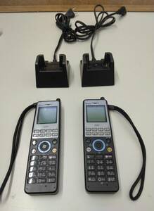 NTT ビジネスフォン NX-DCL-PS-(1)(K) 　電話機　2台セット　初期化済み
