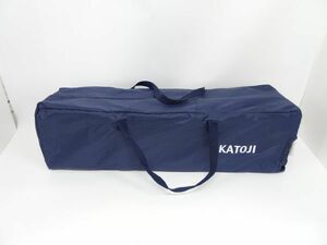 tykh 1381-1 227 KATOJI play yard crib bed folding type navy blue Kato ji present condition goods 