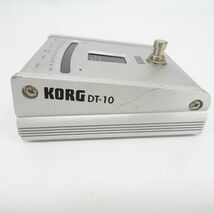 tyom 1365-1 132 KORG コルグ DT-10 デジタルチューナー 現状品_画像4