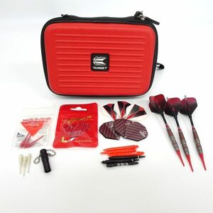 tyom 1369-1 139 darts set together ONE180 barrel L style carbon shaft flight Target darts case chip extra attaching 