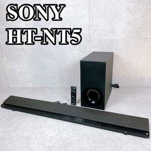 良品 SONY サウンドバー HT-NT5 ホームシアターシステム サラウンドシステム 高音質 大迫力 シアターバー 映画 ブラック 黒