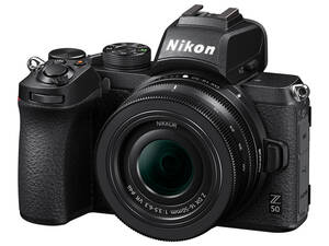  Nikon mirrorless Z 50 16-50 VR lens kit 