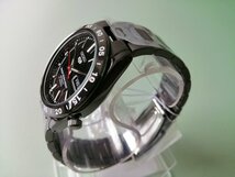 1円 セイコー 正規品 海外モデル SEIKO 自動巻き オールブラック 裏スケ 新品 セイコー5 機械式 腕時計_画像4