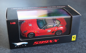 @@@ 1/43 ホットウィール ELITE フェラーリ 599XX （大変細かい造形です）FERRARI