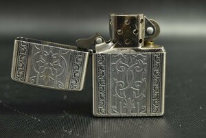 ▼ZIPPO ジッポーオイルライター 2005年製 火花確認済 喫煙具 002/150