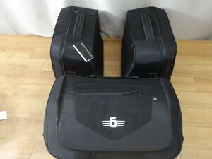  неиспользуемый товар не использовался товар BMW оригинальный аксессуары K1600 оригинальный top case внутренний задний багажная сумка & боковой 3 шт. комплект 